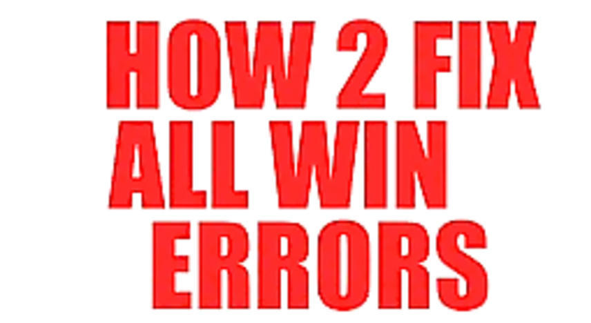 fix all errors for free